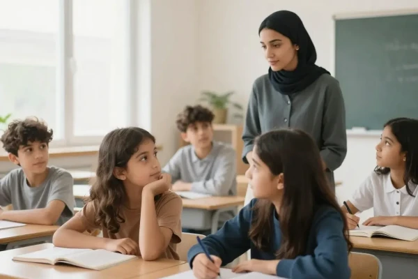 دور المدرسة في تقليل القلق الدراسي