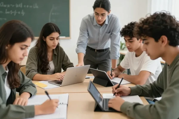 العلاقة بين المنهج المدرسي ومهارات حل المشكلات