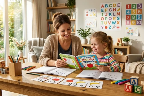 نصائح لتقوية اللغة الإنجليزية للأطفال في المنزل
