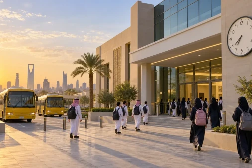مواعيد الدوام المدرسي في الرياض 1448-1449: الطابور الصباحي وموعد الحصة الأولى